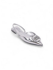 ASSERT 閃鑽尖頭平底鞋