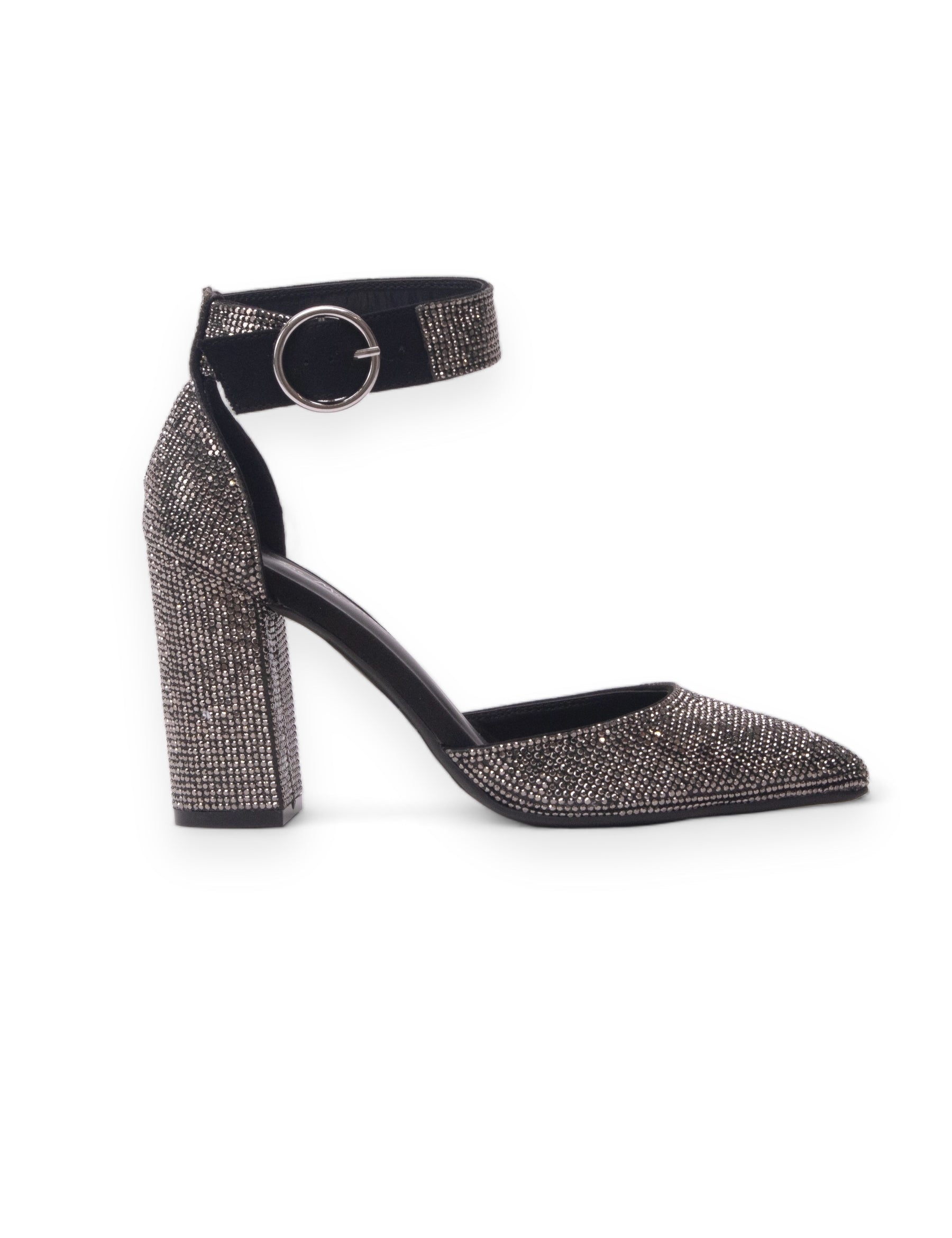 BELLFLEUR 閃鑽扣帶高跟鞋