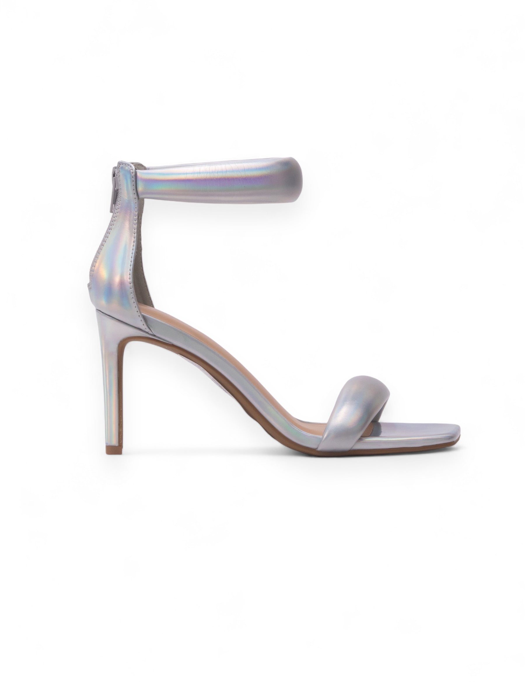 BOWW 泡泡帶後拉鍊高跟鞋