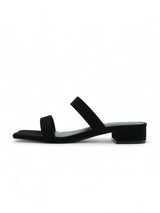 BRIO 雙帶矮跟拖鞋