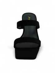 BRIO 雙帶矮跟拖鞋