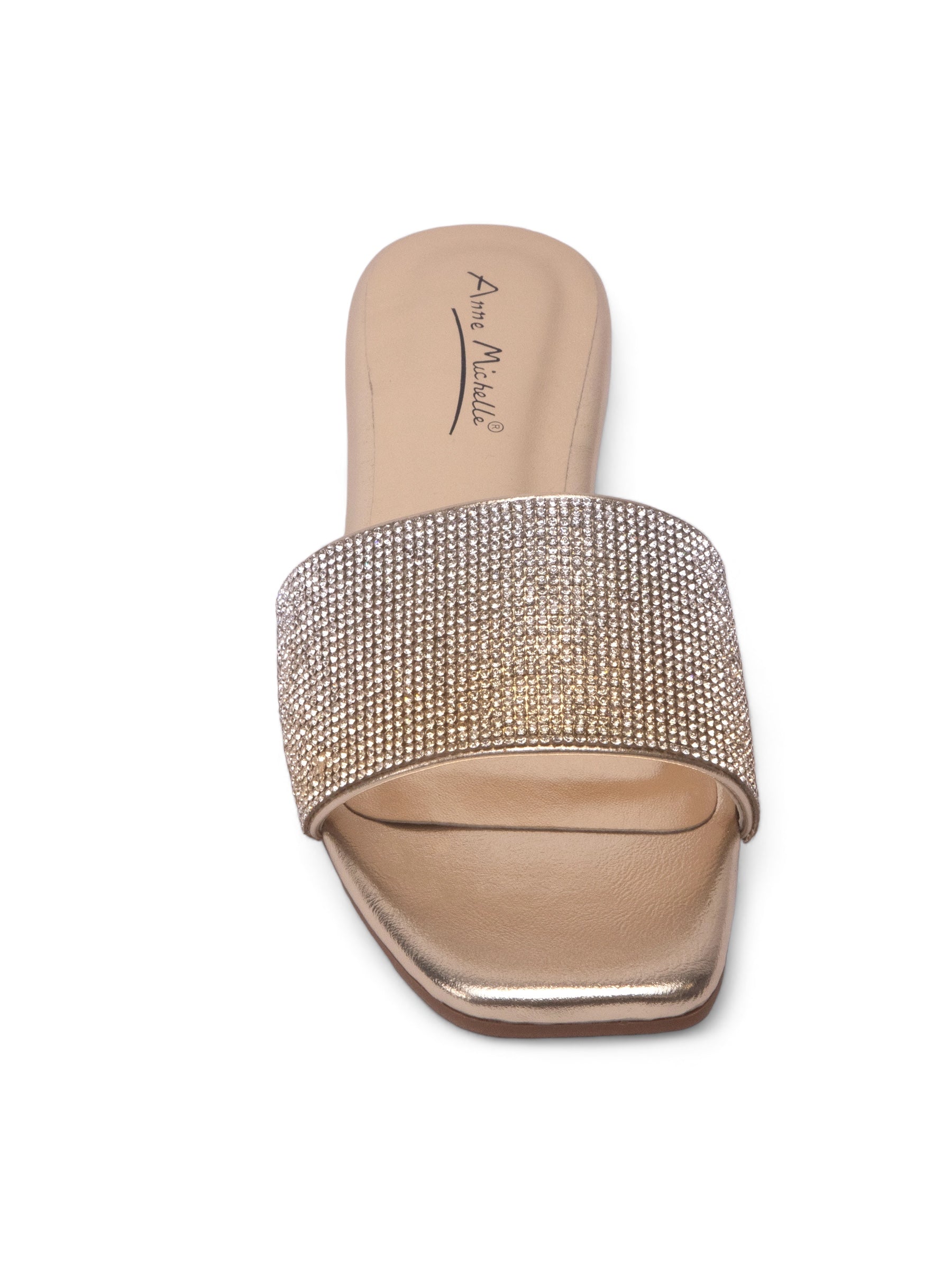 BUZZING74 閃鑽帶拖鞋