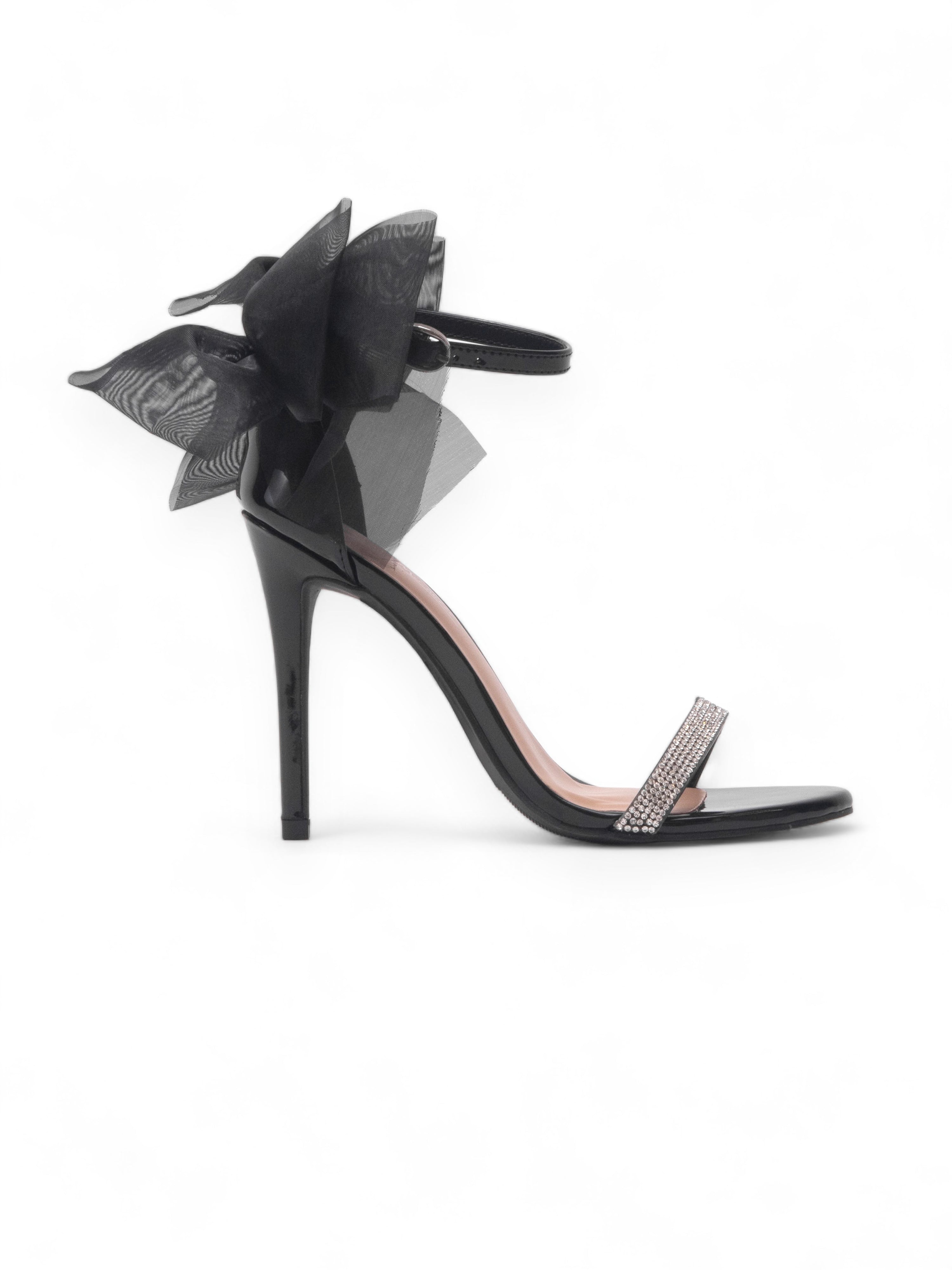 DASHING 網紗鑽帶細高跟鞋