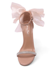 DASHING 網紗鑽帶細高跟鞋