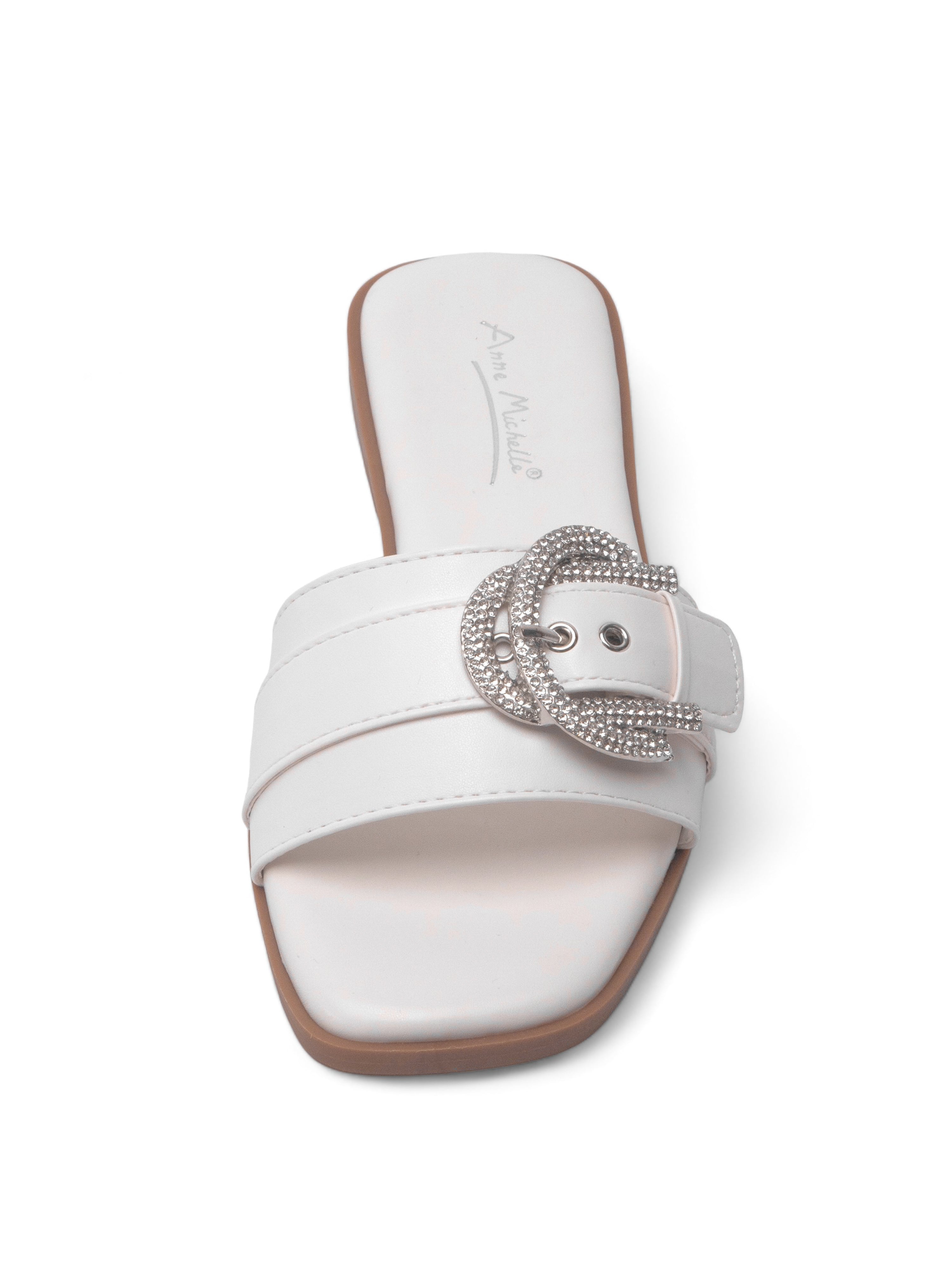 IDEA 閃鑽平底涼鞋