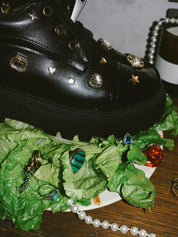 POLK 綁帶馬丁靴