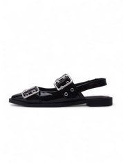 LIVIA 雙扣帶尖頭平底鞋