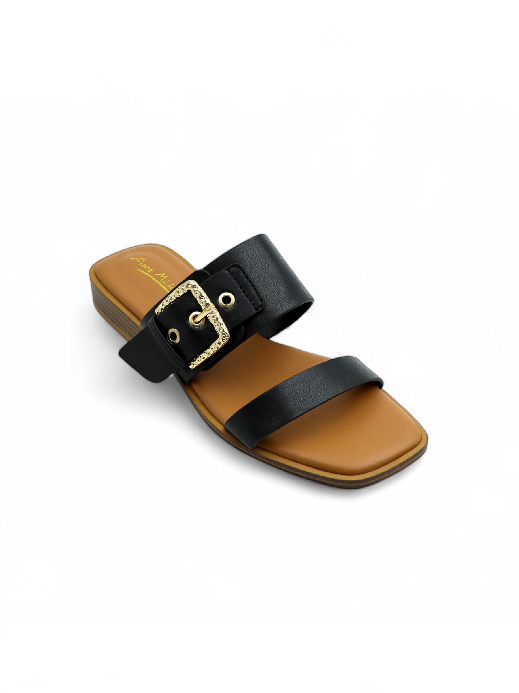 STEVIE02 復古扣帶矮跟涼鞋