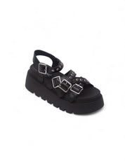 WYNN16 扣帶厚底涼鞋