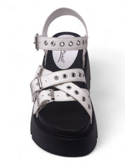 WYNN16 扣帶厚底涼鞋